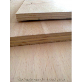 Фанера кускова вологостійка 800х630х10 мм