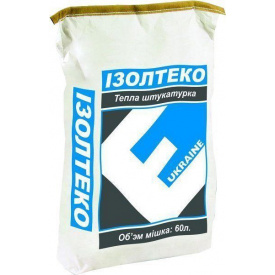 Штукатурка утеплююча Ізолтеко 0,06 м3