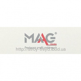 Крайка ПВХ MAAG - Білий гладкий