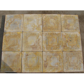 Тротуарна плитка Готика 300х300х30 мм бурштин