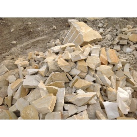 Бутовий камінь з пісковика Русавського родовища M100 F25
