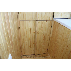 Шафа на лоджію дерев'яна