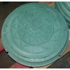 Люк полімерний А15 зелений