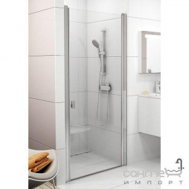 Душові двері Ravak Chrome CSD1-90 білий/прозорий 0QV70100Z1