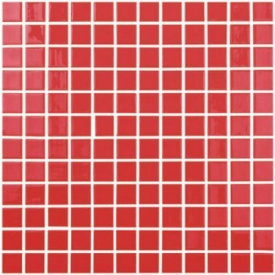 Мозаика стеклянная Vidrepur RED 808 300х300 мм