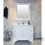 Комплект мебели для ванной комнаты Godi US-08B AW (слоновая кость матовая, патина серебро) Днепр