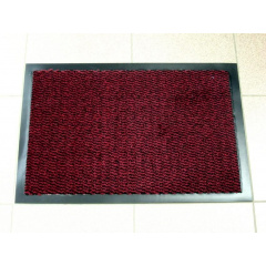 Брудозахисний придверний килим Leyla 40 600х900 мм червоний Дніпро