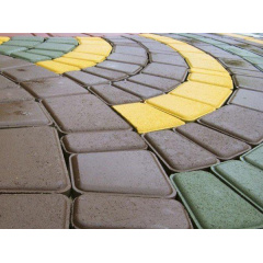 Тротуарная плитка Римский камень Эконом 30 мм серая Киев