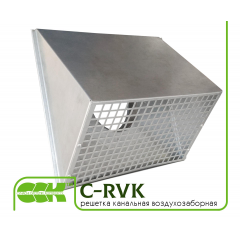 Решетка C-RVK-125 воздухозаборная для круглой канальной вентиляции Луцк