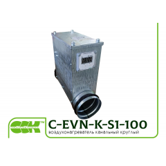 Канальный нагреватель воздуха электрический C-EVN-K-S1-100-1,2 Киев