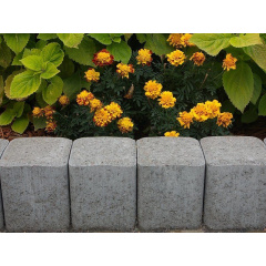 Стовпчик садовий Палісад бетонний сухопрессованный 12х12х25 см Хмельницький