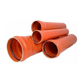 Труба ПВХ наружная SN4 200х4,9х3000 мм