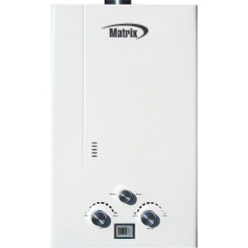Газовый проточный водонагреватель Martix JSD 20-18 белая - 10 л/мин