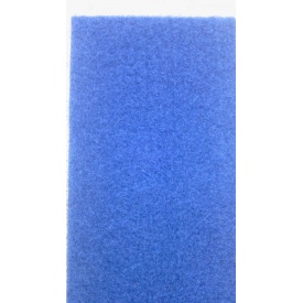 Виставковий ковролін на гумовій основі 2 м синій