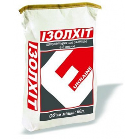 Вогнестійка штукатурка Изолхит 0,06 м3