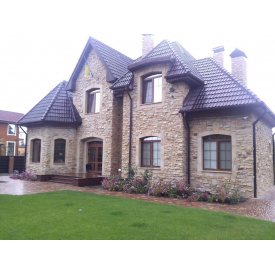 Камінь облицювальний нарізка Торець 20-100 мм жовтий