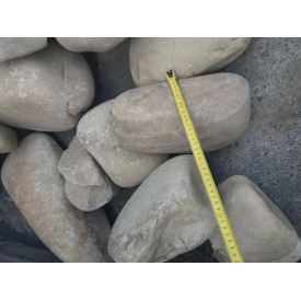 Галька річкова Валун 150-300 мм сіра