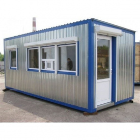 Торговий кіоск економ 6х2,5х2,5 м