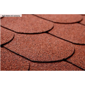 Бітумна черепиця Icopal Хвіст Бобра A2 червоний