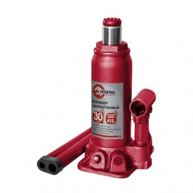 Домкрат стовпчик одноштоковый 30т INTERTOOL GT0029