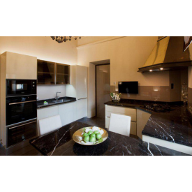 Мрамор Fantazi Brawn 30 мм темно-коричневый сляб