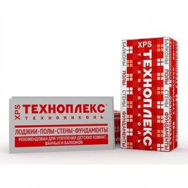 Экструдированный пенополистирол ТехноНИКОЛЬ XPS ТЕХНОПЛЕКС 40 мм