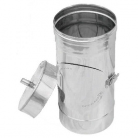 Ревізія димохідна нерж. Ø100 0.6 мм