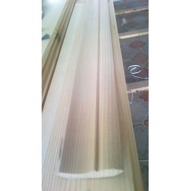 Плінтус з смереки 55 мм