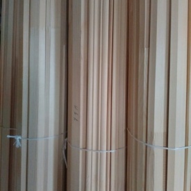 Плінтус дерев'яний зрощений Ялина 50х20 мм 2,5 м
