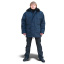 Куртка утепленная модельная ТК-Спецодяг плащевая ВО синяя Житомир