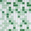 Мозаїка, скляна на папері VIVACER GLmix200 327х327 мм мікс зелений Київ