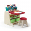 Детский стол со стулом и доской для творчества FLIP&DOODLE 66х60х48 см 30х31х31 см Киев