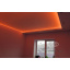 Натяжной потолок глянцевый 0,17 мм оранжевый Киев