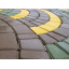 Тротуарная плитка Римский камень Эконом 30 мм серая Киев