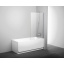 Шторка для ванни Ravak PVS1-80 білий+transparent 79840100Z1 Суми
