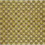 Мозаика шахматка рельефная 15x15 мм золотой песок Киев