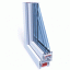 Балконний Блок OPEN TECK Elit 70 з однокамерним енергозберігаючим склопакетом 800x1300 мм Запоріжжя