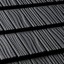 Композитная черепица QueenTile SHAKE 1-тайловая 1175x420 мм black Киев