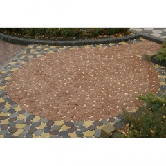Тротуарна плитка Золотий Мандарин Маргарита 60х150х113 мм коричнева Дніпро