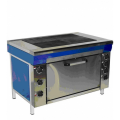 Плита електрическая кухонная с жарочным шкафом ЭПК-2Ш 540x345x40 мм Запорожье