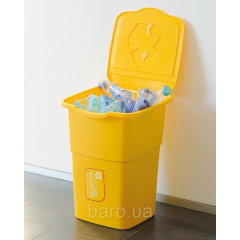 Набор мусорных баков для сортировки мусора ECO 3 Николаев