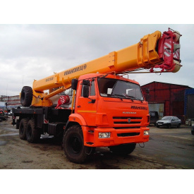 Аренда автокрана КамАЗ Ивановец АК-25