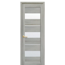 Двери межкомнатные Новый стиль Мода Лилу сатин 600х2000х34 мм ясень патина