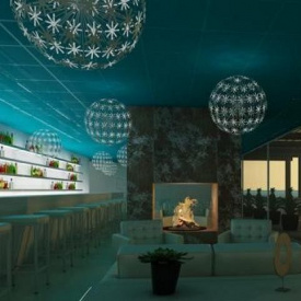 Акустична вологостійка плита Rockwool Rockfon Color All 600x600x15 мм бірюзова