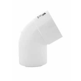 Коліно Profil 100 біле