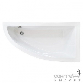 Асимметричная ванна Besco PMD Piramida Praktika 150x70 белая правая