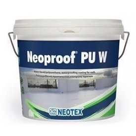 Полиуретановая гидроизоляционная смесь Neotex Neoproof PU W -40 13 кг белая (RAL 9003)