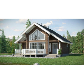 Дом из профилированного бруса 6х9 м