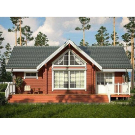 Дом из профилированного бруса 7х11 м