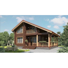 Будинок з профільованого бруса 11х11 м